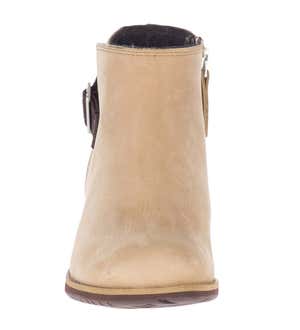 Merrell Shiloh II Bluff Short Leather Boots - Camel - 7