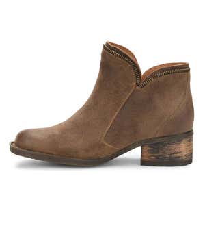 Born Montoro Distressed Suede Ankle Boots