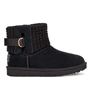 UGG Classic Solene Mini Knitted Boots with Adjustable Cuff