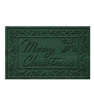 Waterhog Merry Christmas Doormat, 20" x 30"