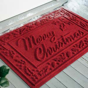 Waterhog Merry Christmas Doormat, 20" x 30"