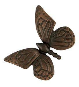Sand-Cast Butterfly Doorbell Ringer By Michael Healy