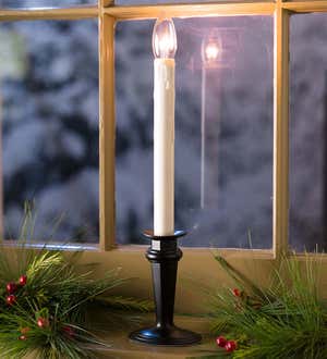 Traditional Adjustable Window Candle with Auto Timer