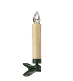 Clip-On Christmas Tree Candle Lights, Set of 10