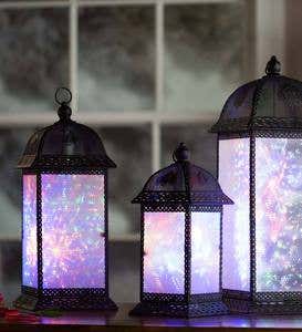 Color Changing Twirling Starlight Lantern, Large