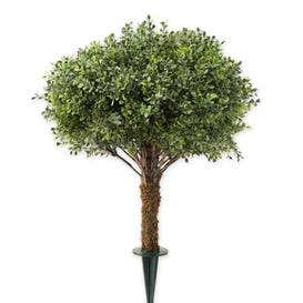 Faux Boxwood Topiary Sphere, 15" dia.