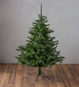 4-½' Pre-Lit Nordmann Fir Christmas Tree with 8-Function LEDs