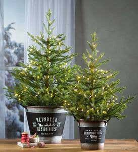 Faux Norway Spruce Tree