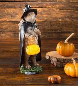 Halloween Animal Bandit Lighted Statues