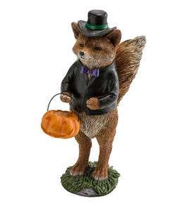 Halloween Animal Bandit Lighted Statues