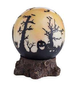 Glowing Halloween Orb with Motion-Activated Sound