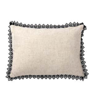 Lighted Halloween Decorative Throw Pillow - Haunted House