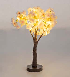 Lighted Tabletop Weeping Cherry Tree