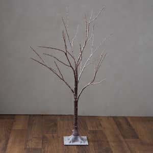 Indoor/Outdoor Birch Tree with Warm White Lights