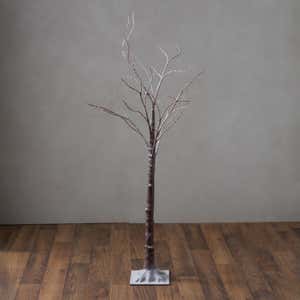 Medium Indoor/Outdoor Birch Tree with 400 Warm White Lights