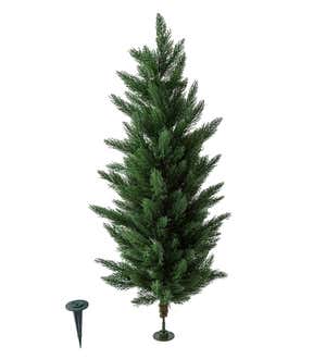 Large Faux Cedar Tree, 36"H