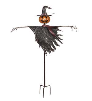 Halloween Scarecrow Jack O' Lantern Ground Stake