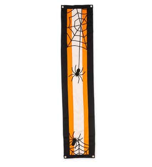 Halloween Spider Web Cotton Pillar Bunting