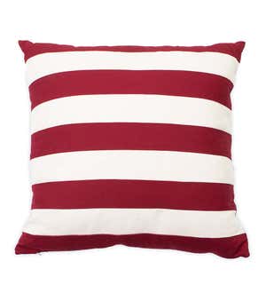 Star-Spangled Double-Sided Cotton Flag Pillow