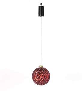 Indoor/Outdoor Shatterproof Holiday Lighted Hanging Ornament