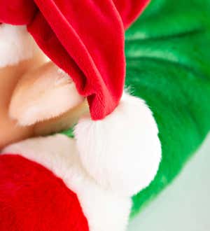 Jingle Elf Plush Cuddle Holiday Body Pillow