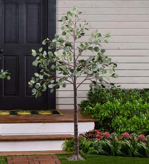 Indoor/Outdoor Electric Lighted Eucalyptus Trees