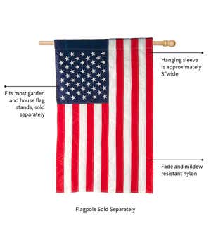 Large American Flag House Flag