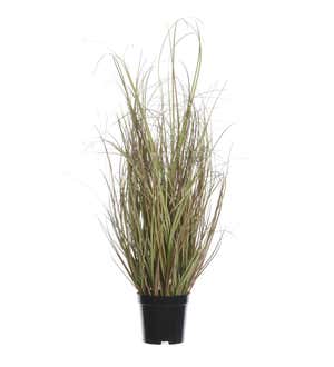 Indoor/Outdoor Faux Sea Grass Potted Plant