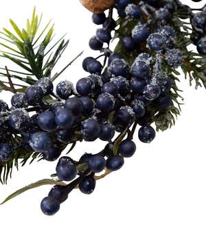 Frosted Blueberry Holiday Garland
