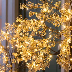 Indoor/Outdoor Electric Lighted Baby's Breath Trees