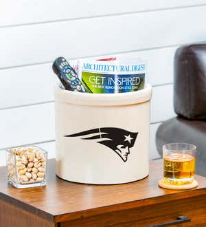 NFL Team Logo Stoneware Crock