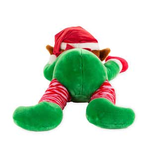 Tingle Elf Plush Cuddle Holiday Body Pillow