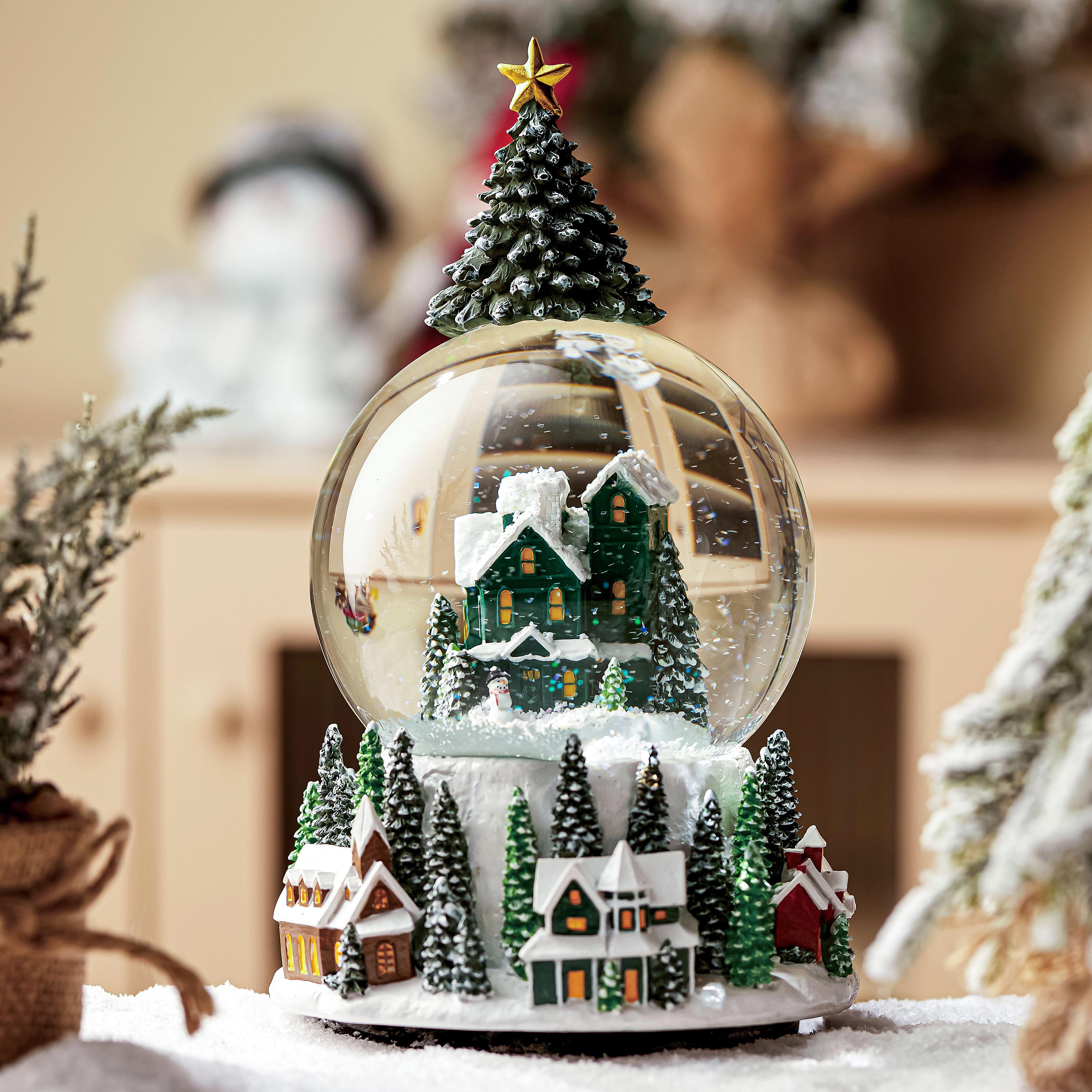 Village Lighting Christmas Ornament Storage Box w/ Adjustable