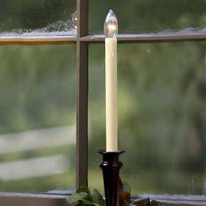 Traditional Adjustable Window Candle with Auto Timer