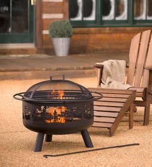 Timberline Wood-Burning Fire Pit