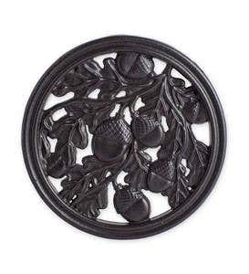 Cast Iron Acorn Trivet