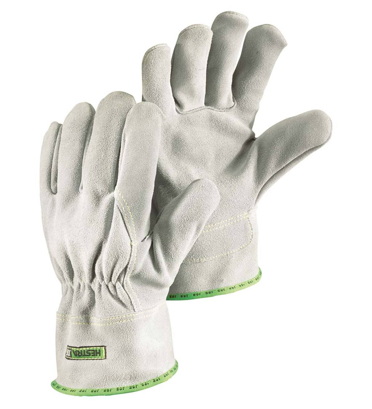 Short Heavy-Duty Fire-Resistant Safety Gloves