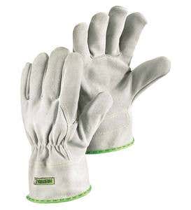Heavy-Duty Leather and Kevlar Fire-Resistant Safety Gloves