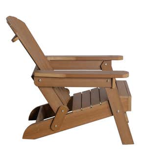 Folding Polylumber Adirondack Chair