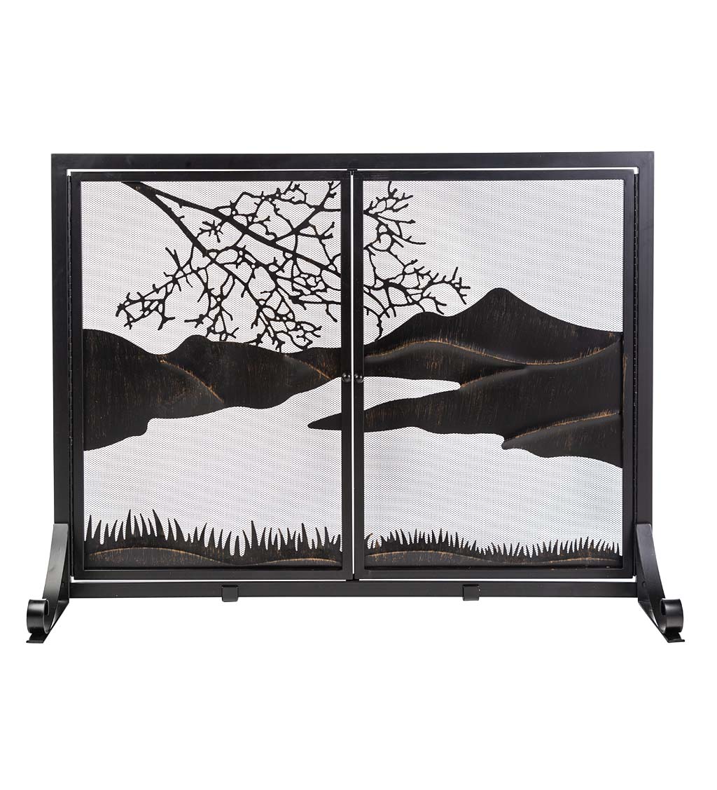 Lakeside Two Door Fire Screen