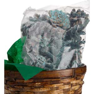 Color-Changing Fireplace Color Cones, 1 lb. in Gift Basket