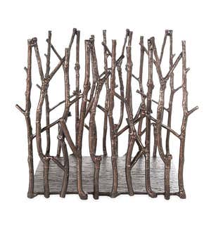 Indoor/Outdoor Crater Lake Wood Rack