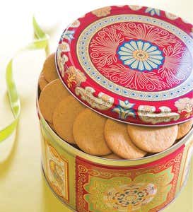 Nyakers Swedish Gingersnap Cookies in Gift Tin