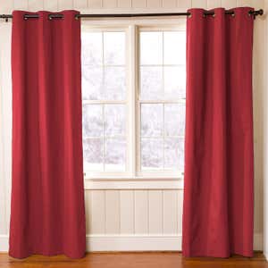 Thermalogic Energy Efficient Insulated Solid Grommet-Top Curtains