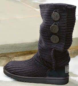 UGG® Australia Women's Soft-Knit Cardy Boot with Button Accents