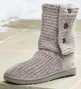 UGG® Australia Women's Soft-Knit Cardy Boot with Button Accents