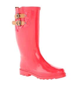 Chooka® Women's Shiny Tall Rain Boots - Marigold - Size 8