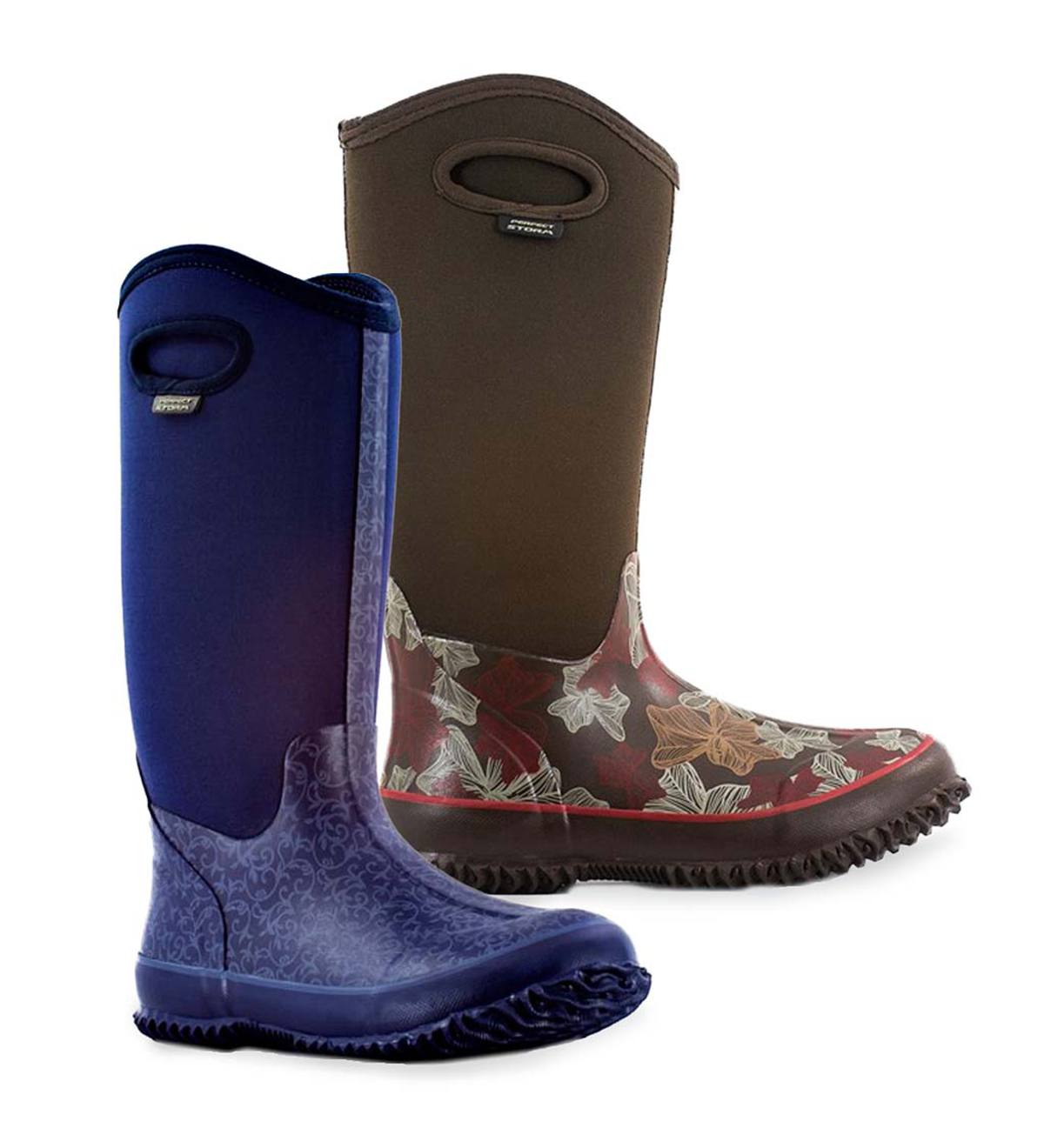 Women's Waterproof Rain High Boot With Perform Shield Handle