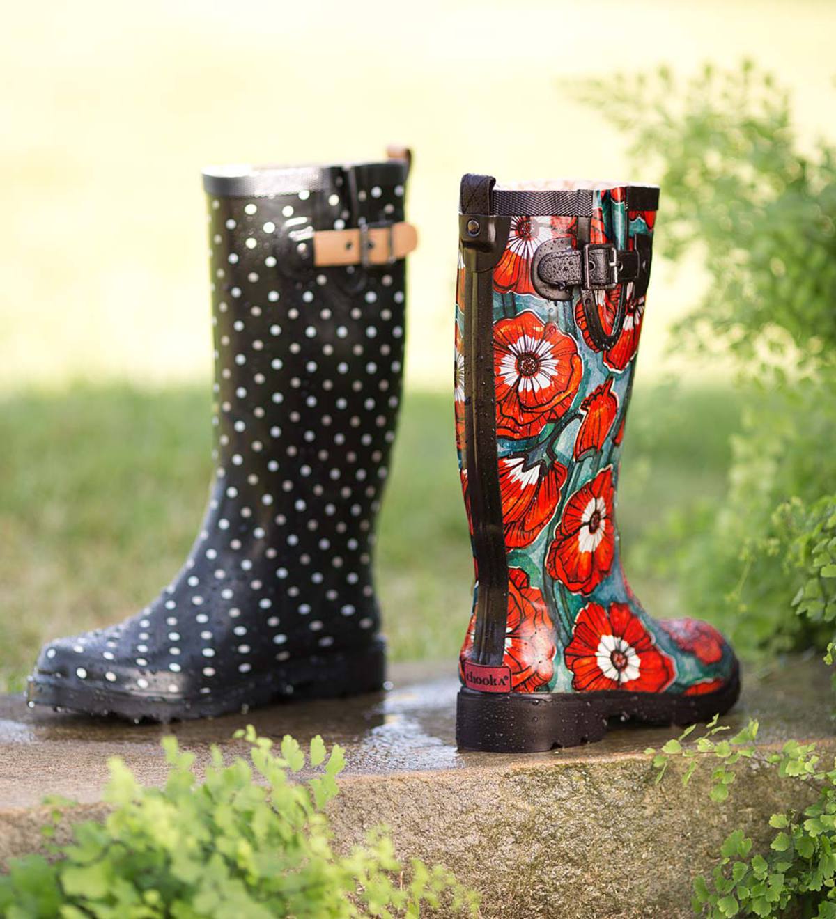 Chooka® Women's Tall Pattern Rain Boots (71896)