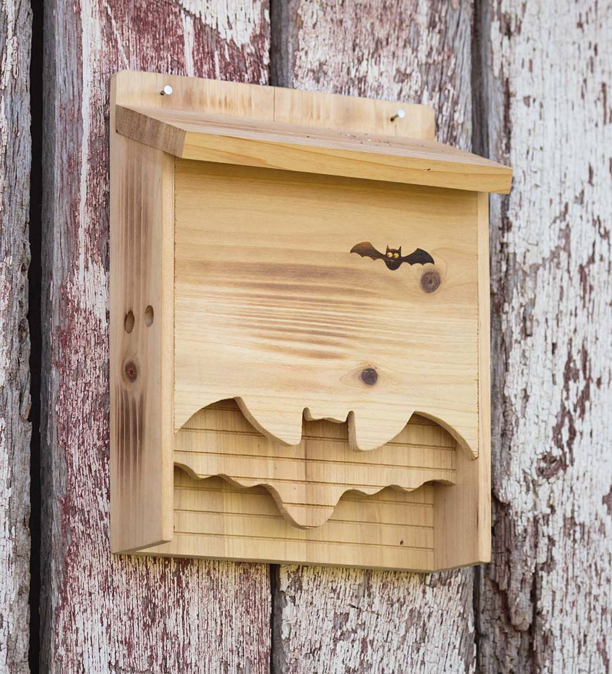 Small Wood Bat House